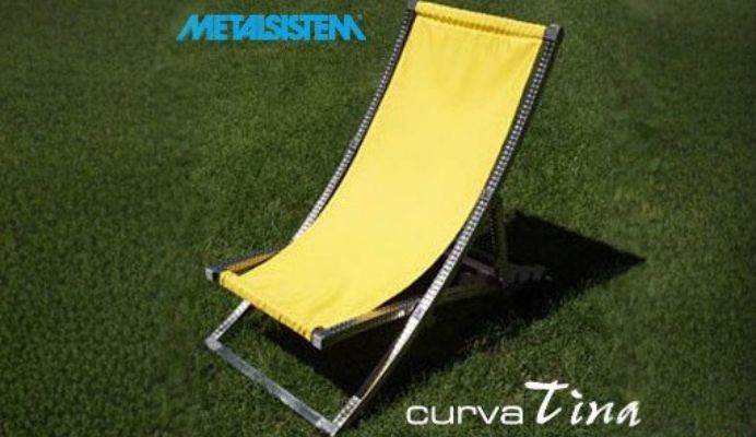 Sdraio curvata in acciaio inox